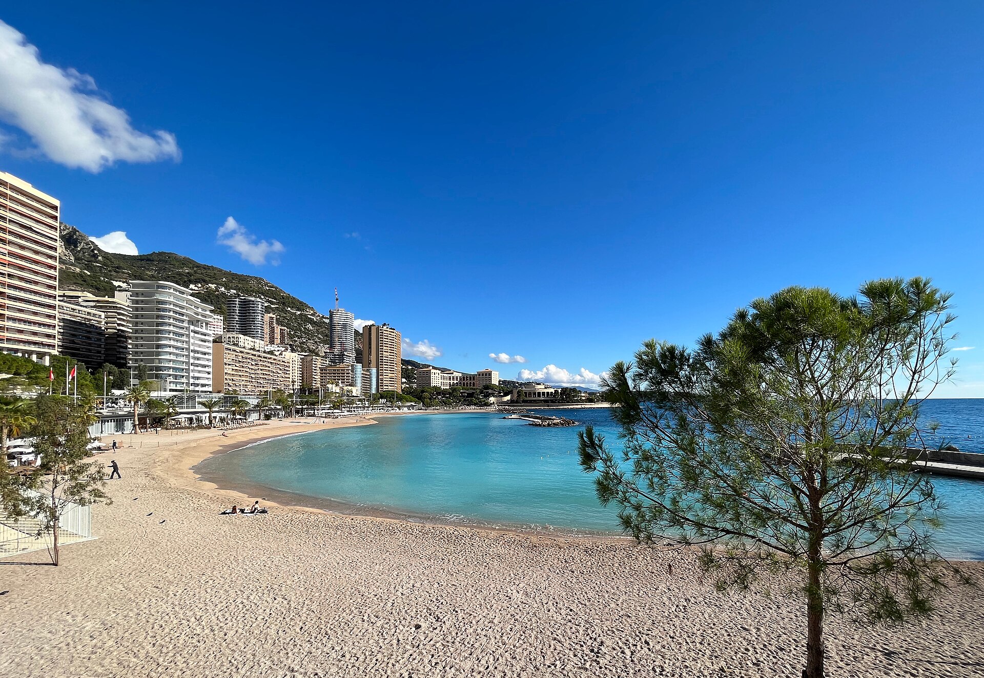 Larvotto Beach